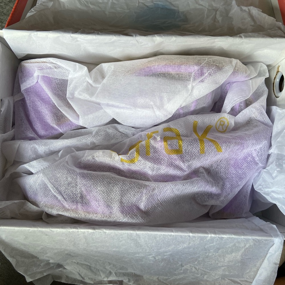 Allegra K Purple Lace up Heels, Size 7.5 - Picture 4 of 9